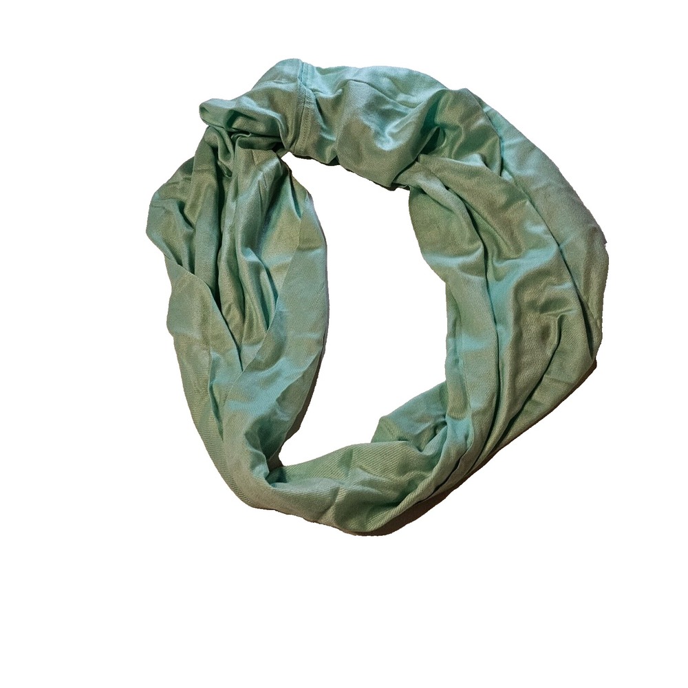 Infinity Teal Scarf SZ 68 IN Long 34 IN Wide Dressy,